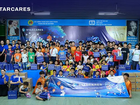 Vầng trăng yêu thương: STARCARES dự án vì cộng đồng của STARTRADER mang hoạt động hỗ trợ phúc lợi trẻ em đến Làng Trẻ em SOS TP.HCM