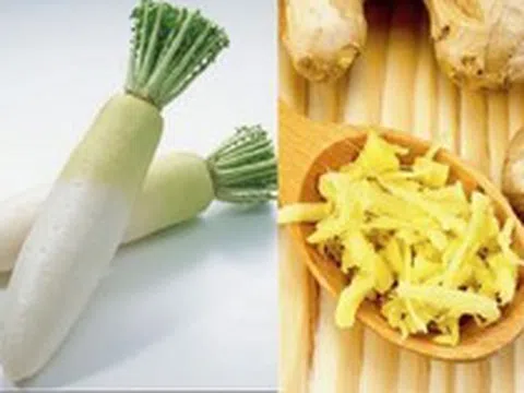 Vì sao mùa nóng nên ăn gừng , mùa rét nên ăn củ cải trắng?