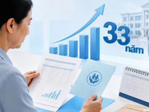 Đóng BHXH 33 năm, muốn nghỉ việc thì lương hưu thế nào?