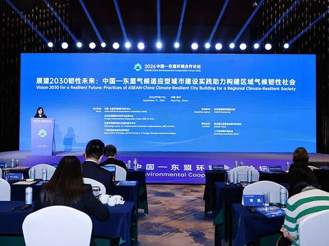 EarthCare Foundation đồng tổ chức Diễn đàn chuyên đề thuộc Diễn đàn Hợp tác Môi trường ASEAN-Trung Quốc 2026, cùng các đối tác xây dựng xã hội có khả năng chống chịu với biến đổi khí hậu trong khu vực