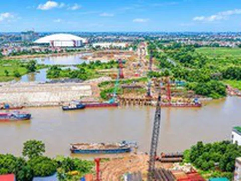 Hà Nội: Phân luồng giao thông phục vụ thi công cầu Tứ Liên từ ngày 21-10