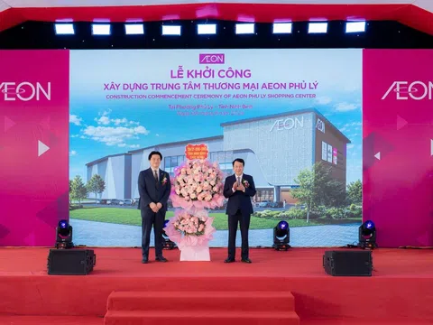 AEON Phủ Lý chính thức khởi công: Mong muốn đồng hành phát triển cùng địa phương