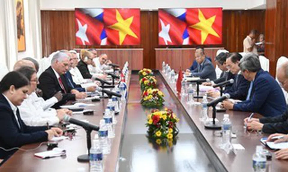Đặc phái viên của Tổng Bí thư, Chủ tịch nước Tô Lâm thăm và làm việc tại Cuba
