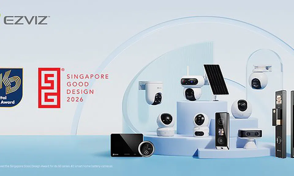 Thắng lớn tại K-Digital Brand Award và Singapore Good Design Award, EZVIZ tái khẳng định vị thế trong việc tiên phong đổi mới công nghệ và thiết kế sản phẩm.
